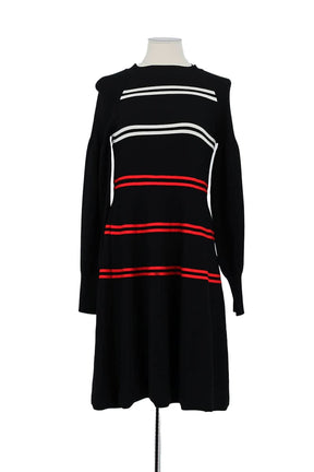 Robe Sportmax Noir en Viscose, taille S - Seconde Main
