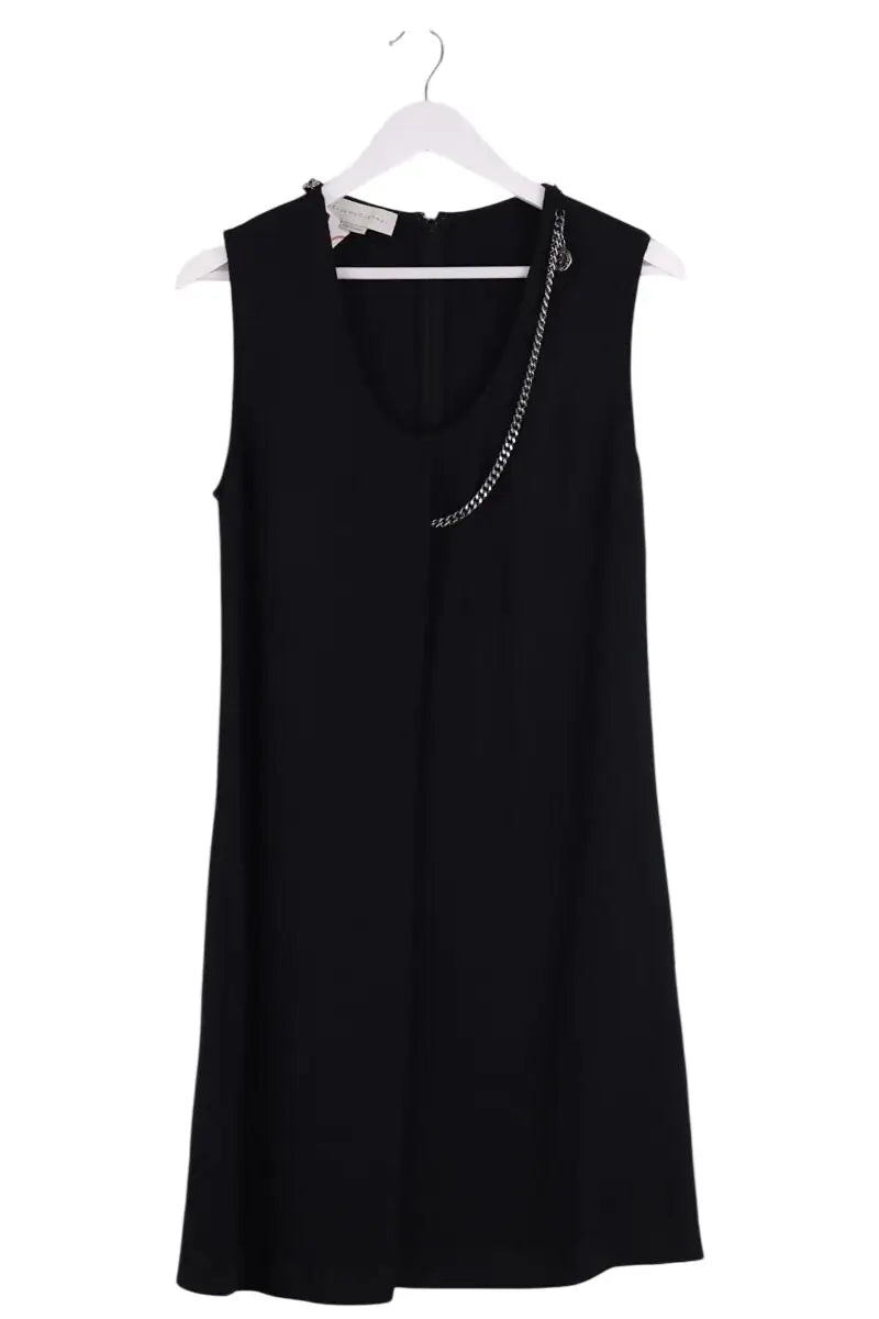 Robe Stella McCartney Noir en Viscose, taille M - Seconde Main