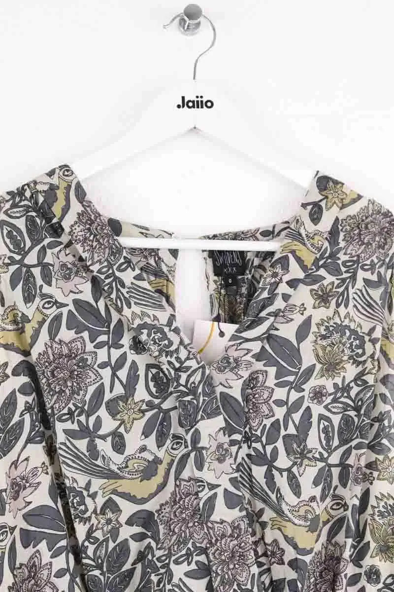 Robe Swildens Gris en Viscose