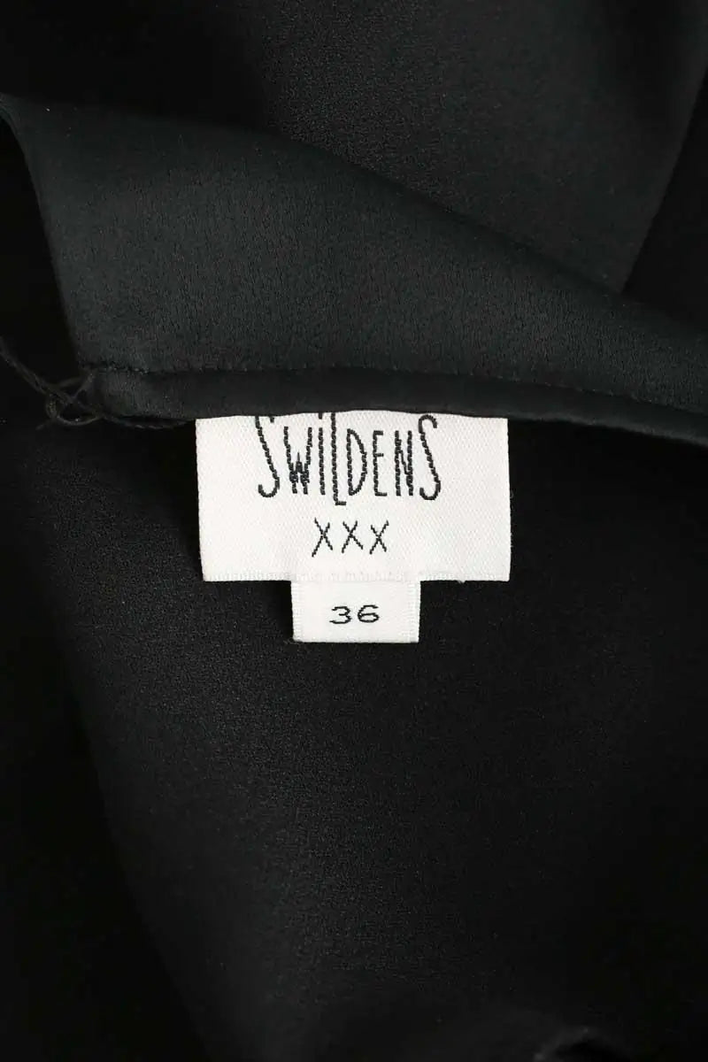 Robe Swildens Noir en Viscose
