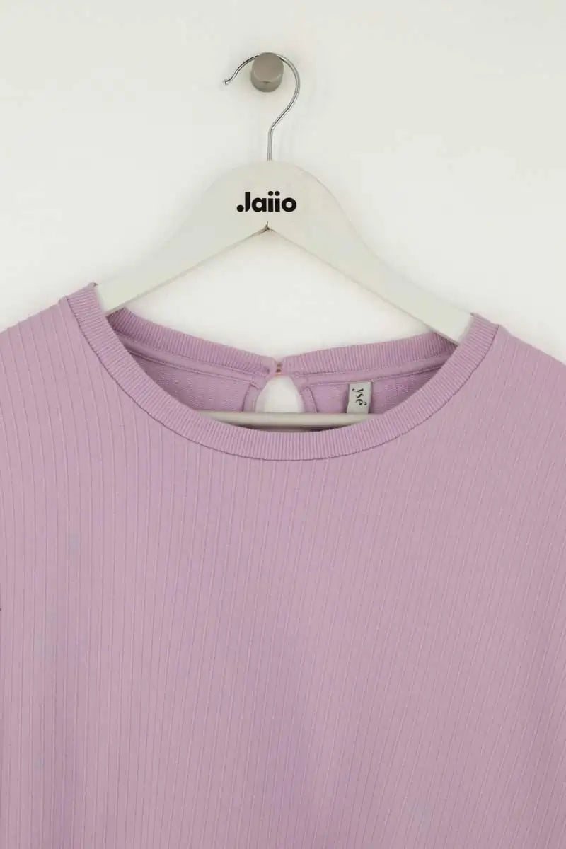 Robe t-shirt Ysé Violet en Coton