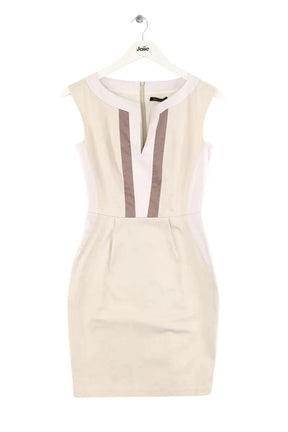 Robe Tara Jarmon Beige en Coton, taille S - Seconde Main