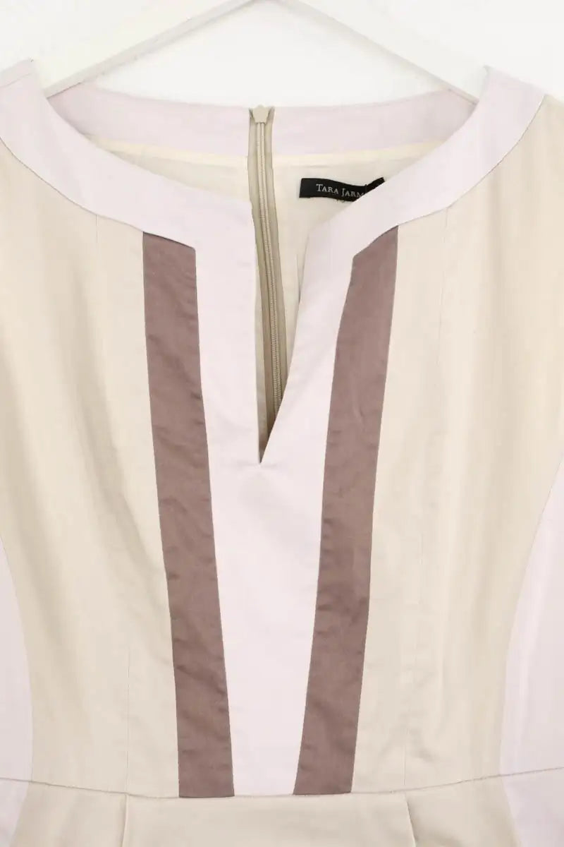 Robe Tara Jarmon Beige en Coton