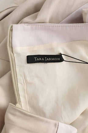 Robe Tara Jarmon Beige en Coton