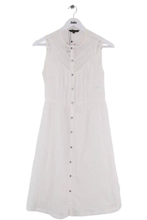 Robe Tara Jarmon Blanc en Synthétique, taille S - Seconde Main