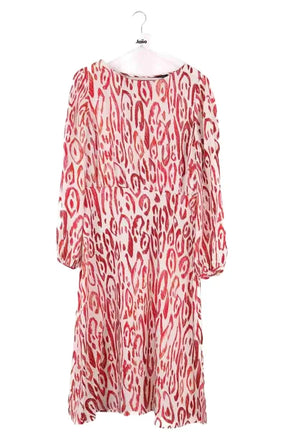 Robe Tara Jarmon Blanc en Synthétique, taille XL - Seconde Main