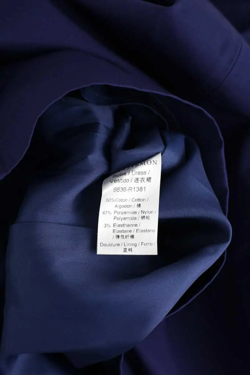 Robe Tara Jarmon Bleu en Coton