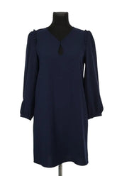 Robe Tara Jarmon Bleu en Polyester, taille XS - Seconde Main