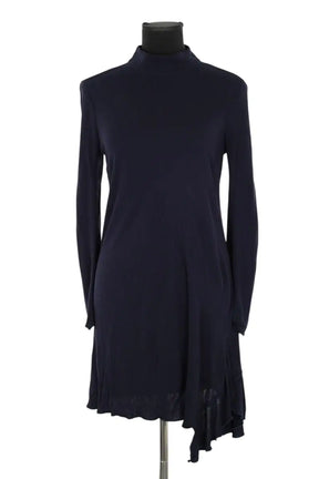 Robe Tara Jarmon Bleu en Viscose, taille M - Seconde Main
