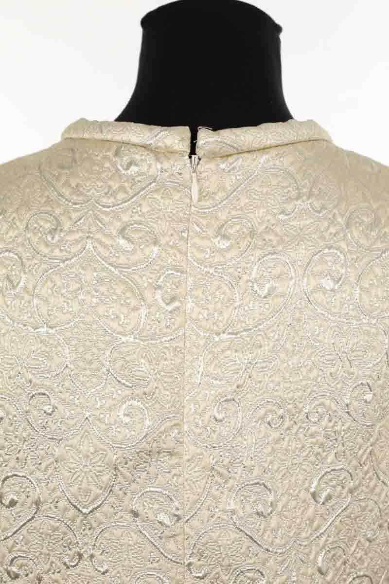Robe Tara Jarmon Doré en Synthétique