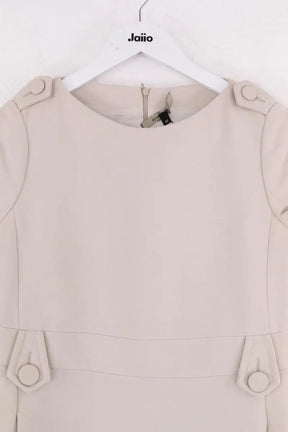 Robe Tara Jarmon Ecru en Viscose