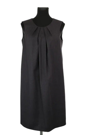 Robe Tara Jarmon Gris en Laine, taille L - Seconde Main