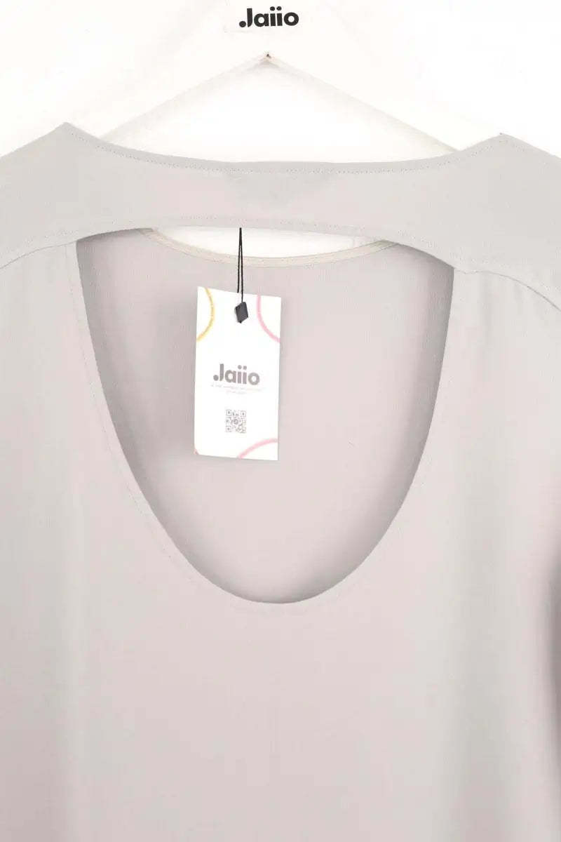 Robe Tara Jarmon Gris en Synthétique