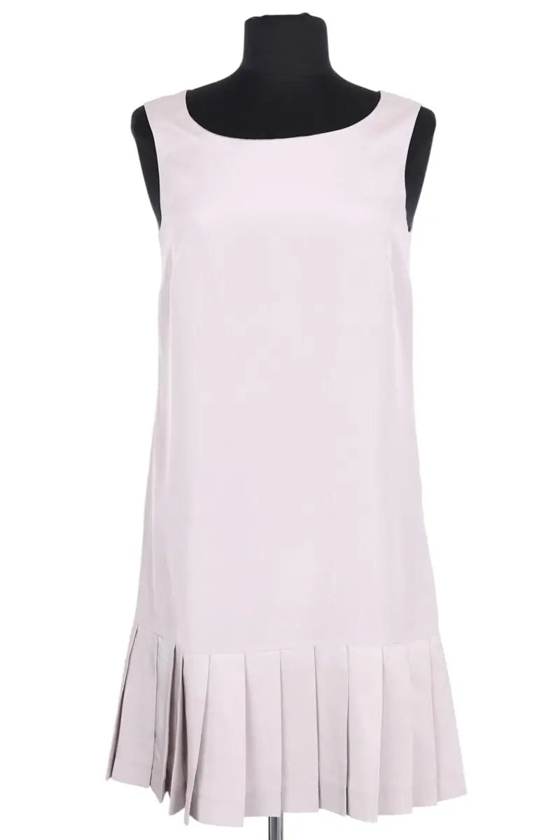 Robe Tara Jarmon Gris en Synthétique, taille S - Seconde Main