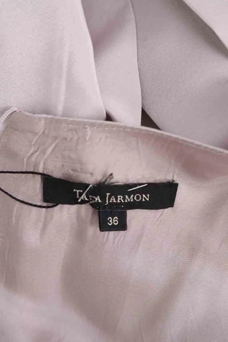Robe Tara Jarmon Gris en Synthétique