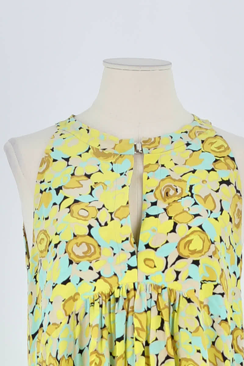 Robe Tara Jarmon Jaune en Soie