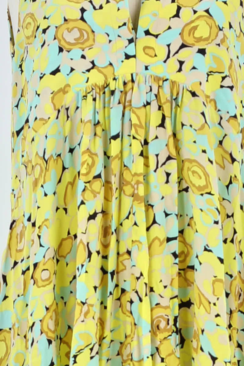 Robe Tara Jarmon Jaune en Soie