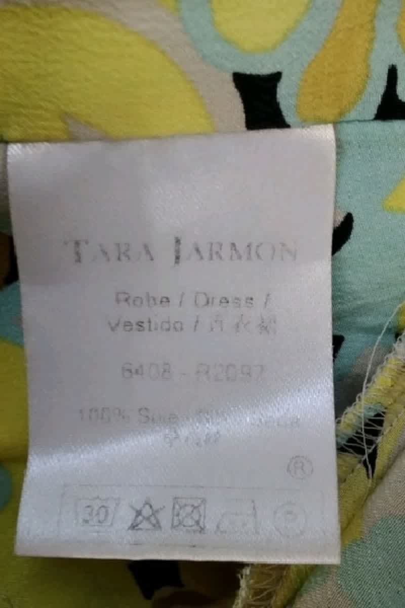 Robe Tara Jarmon Jaune en Soie