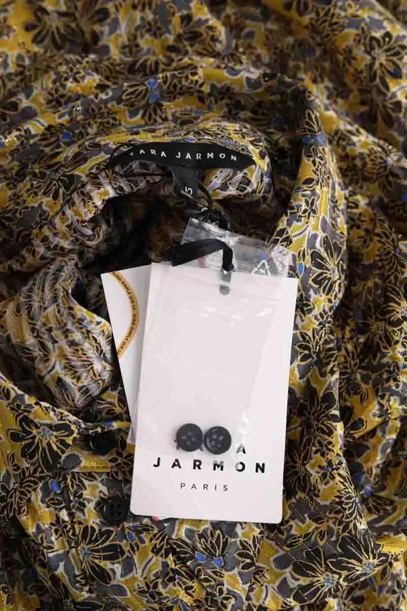 Robe Tara Jarmon Jaune en Synthétique