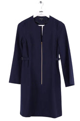 Robe Tara Jarmon Marine en Laine, taille S - Seconde Main