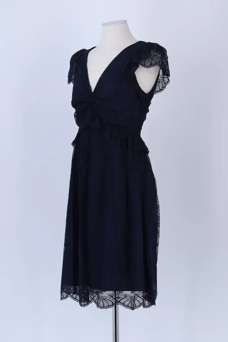 Robe Tara Jarmon Marine en Synthétique