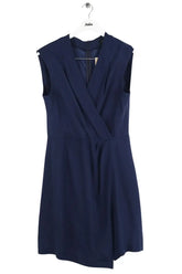 Robe Tara Jarmon Marine en Viscose, taille L - Seconde Main