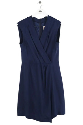 Robe Tara Jarmon Marine en Viscose, taille L - Seconde Main