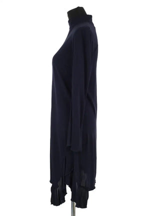 Robe Tara Jarmon Marine en Viscose