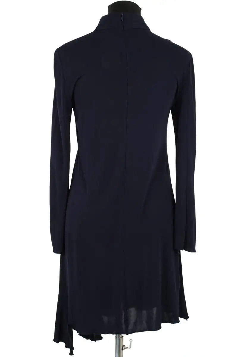 Robe Tara Jarmon Marine en Viscose