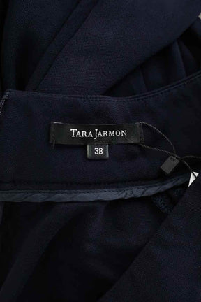 Robe Tara Jarmon Marine en Viscose