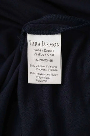 Robe Tara Jarmon Marine en Viscose