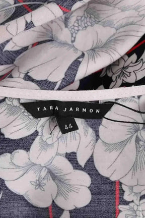 Robe Tara Jarmon Marine en Viscose