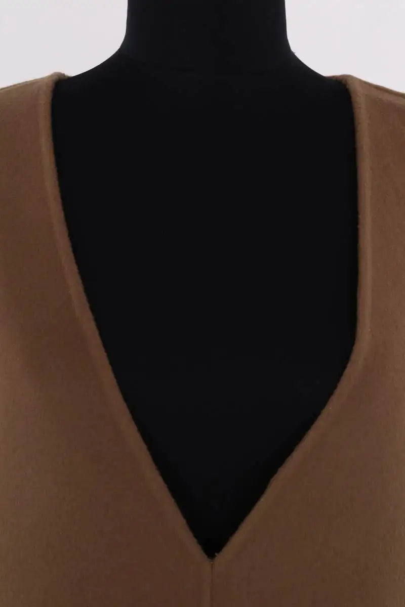 Robe Tara Jarmon Marron en Laine