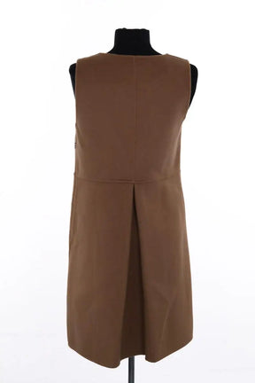 Robe Tara Jarmon Marron en Laine