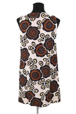 Robe Tara Jarmon Marron en Lin