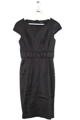 Robe Tara Jarmon Noir en Coton, taille L - Seconde Main