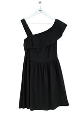 Robe Tara Jarmon Noir en Coton, taille L - Seconde Main