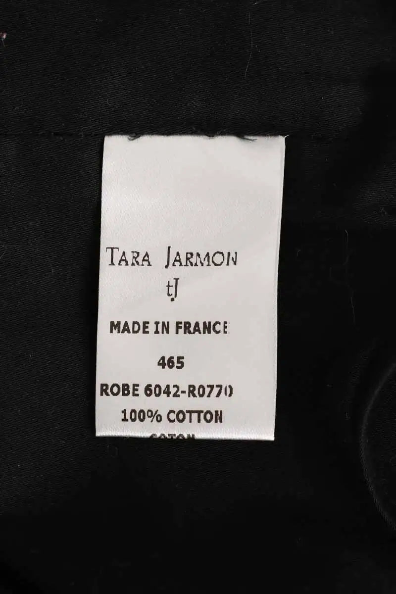 Robe Tara Jarmon Noir en Coton