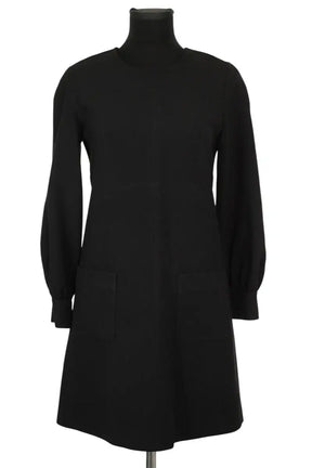 Robe Tara Jarmon Noir en Polyester, taille XS - Seconde Main