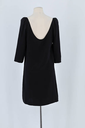 Robe Tara Jarmon Noir en Soie