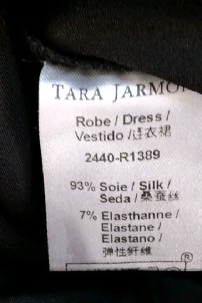 Robe Tara Jarmon Noir en Soie