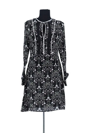 Robe Tara Jarmon Noir en Soie, taille S - Seconde Main