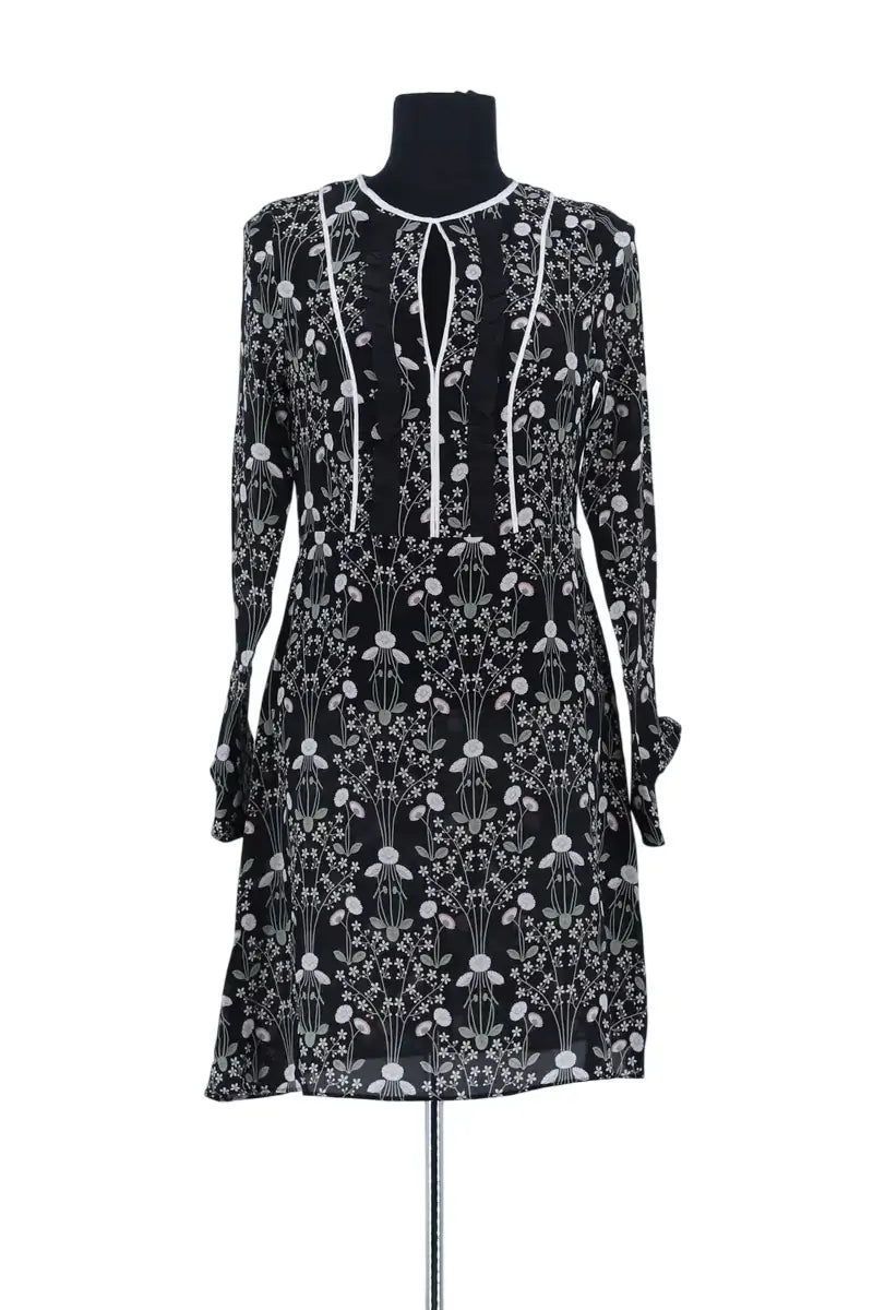 Robe Tara Jarmon Noir en Soie, taille S - Seconde Main