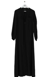 Robe Tara Jarmon Noir en Viscose, taille M - Seconde Main