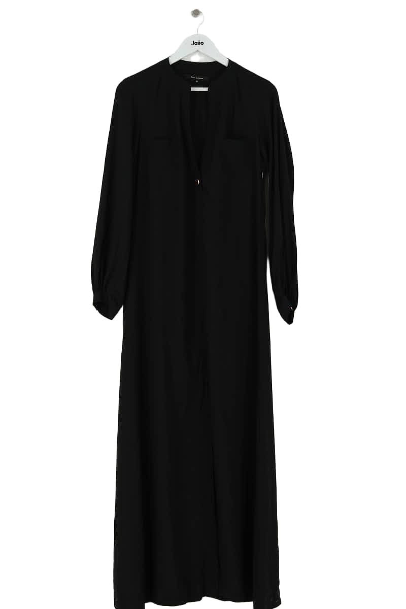 Robe Tara Jarmon Noir en Viscose, taille M - Seconde Main