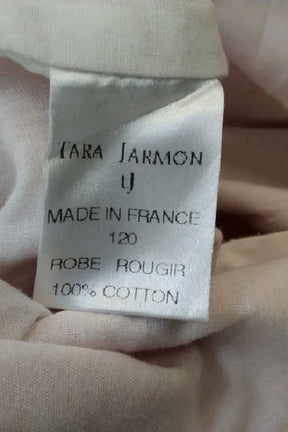 Robe Tara Jarmon Rose en Coton