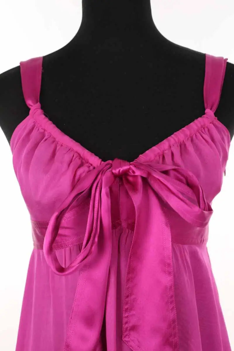 Robe Tara Jarmon Rose en Soie