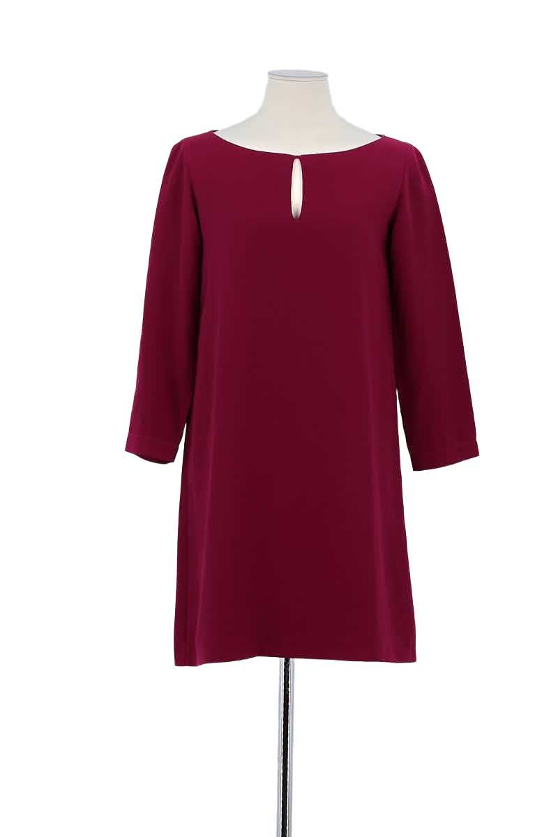 Robe Tara Jarmon Rouge en Polyester, taille M - Seconde Main