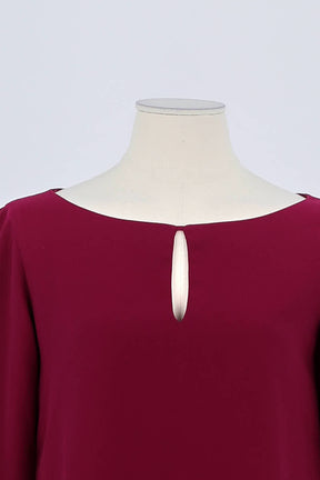 Robe Tara Jarmon Rouge en Polyester