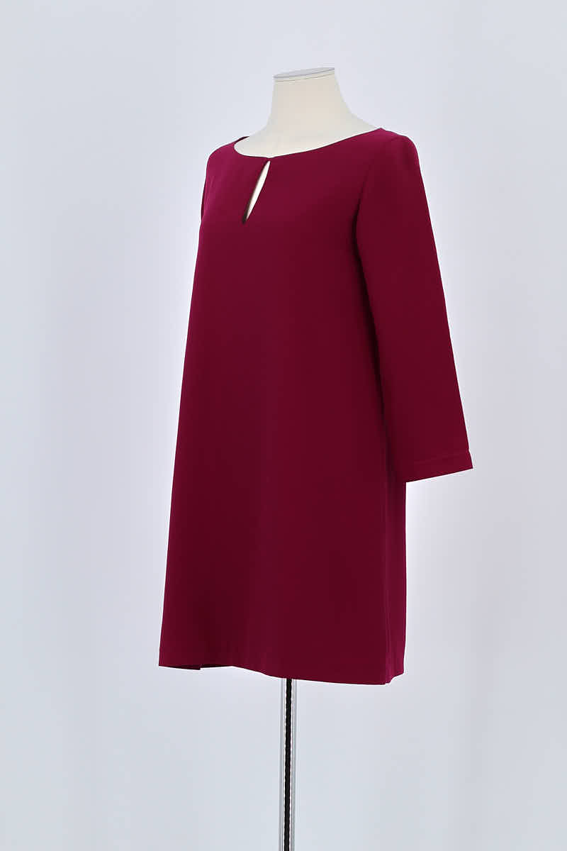 Robe Tara Jarmon Rouge en Polyester